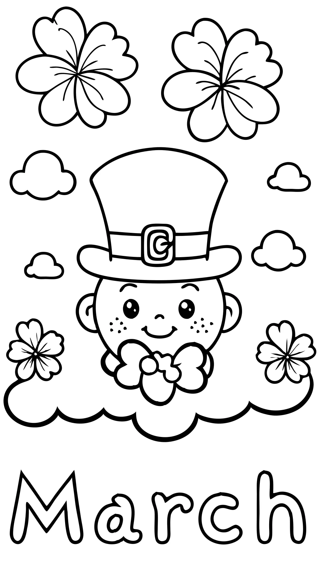 march coloring pages